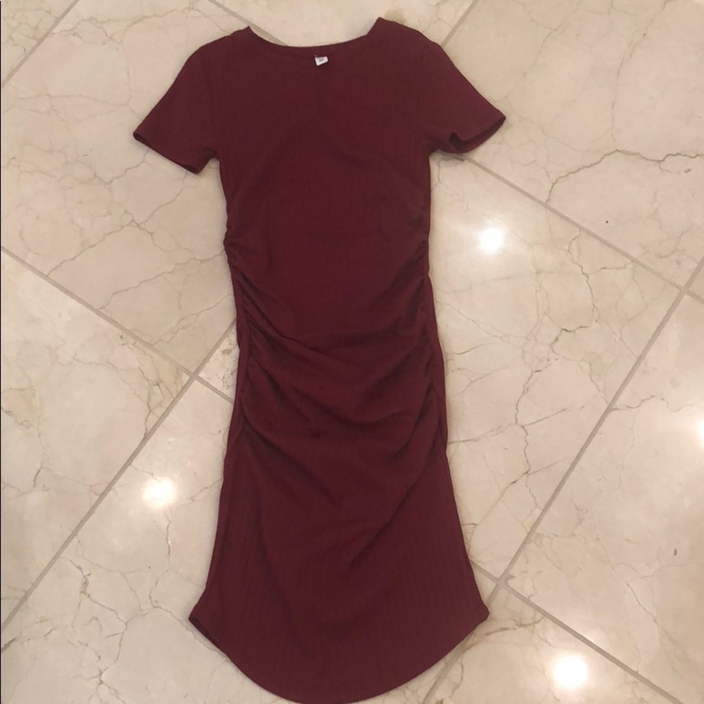 Red B.P. dress